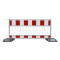 Panel fence | according to TL | film RA2/B | length: 2.40 m | red / white